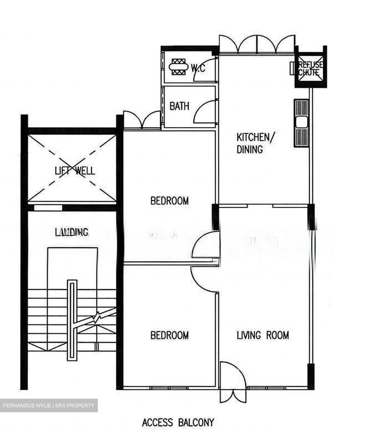 Blk 1 Hougang Avenue 3 (Hougang), HDB 3 Rooms #626345521